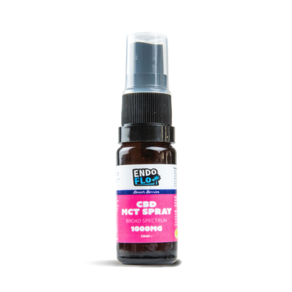 Beach Berries Cali Coast CBD Spray 1000MG with MCT Oil by EndoFlo in 10ml Bottle
