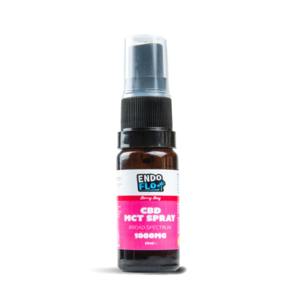 Berry Bay Cali Coast CBD Spray 1000MG with MCT Oil by EndoFlo in 10ml Bottle